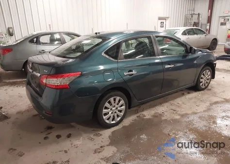 2015 Nissan Sentra Fe+ S/S/Sl/Sr/Sv из США, поврежденный, VIN 3N1AB7AP8FY274325